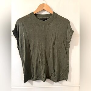 Banana Republic Semi See Thru/ Sheer Fine Knitted Top Blouse Size S